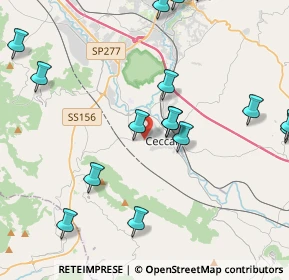 Mappa Via Fosso Fedele, 03023 Ceccano FR, Italia (5.9855)