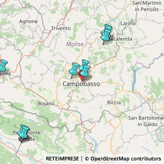 Mappa Campobasso, 86100 Campobasso CB, Italia (37.37368)
