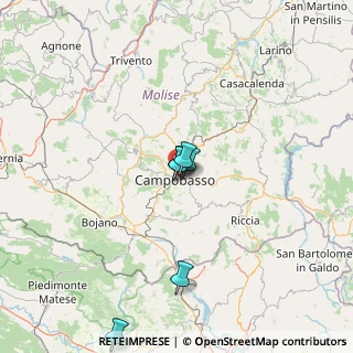 Mappa Campobasso, 86100 Campobasso CB, Italia (44.7015)