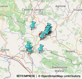 Mappa Contrada Piana di Macchia, 86070 Macchia D'isernia IS, Italia (8.08909)