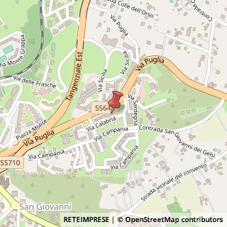Mappa Via Calabria, 40, 86100 Campobasso, Campobasso (Molise)