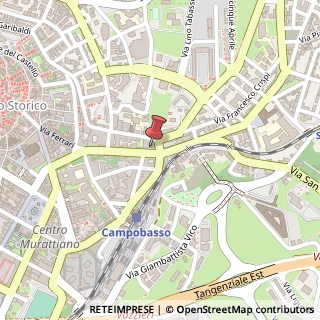 Mappa Corso Giuseppe Mazzini, 76, 86100 Campobasso, Campobasso (Molise)