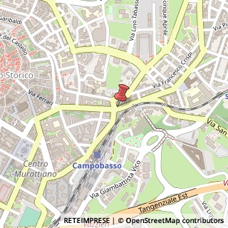 Mappa Corso Giuseppe Mazzini, 88A, 86100 Campobasso, Campobasso (Molise)