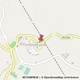 Mappa Via San Rocco, 19, 86090 Castelpetroso, Isernia (Molise)