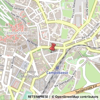 Mappa Via Giuseppe Zurlo, 6, 86100 Campobasso, Campobasso (Molise)