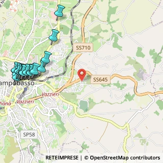 Mappa Via Sardegna, 86100 Campobasso CB, Italia (1.6265)