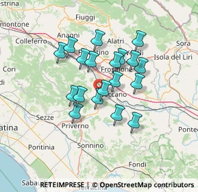 Mappa SS 637dir, 03020 Giuliano di Roma FR (11.34842)