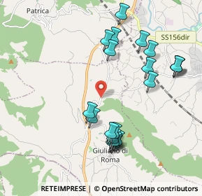 Mappa SS 637dir, 03020 Giuliano di Roma FR (2.202)