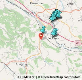 Mappa SS 637dir, 03020 Giuliano di Roma FR (8.6575)