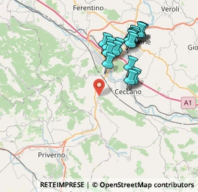 Mappa SS 637dir, 03020 Giuliano di Roma FR (7.6685)