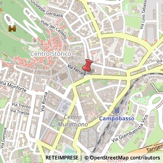 Mappa Piazza Cesare Battisti, 9, 86100 Campobasso, Campobasso (Molise)