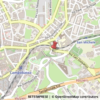 Mappa Via San Giovanni, 15/B, 86100 Campobasso, Campobasso (Molise)