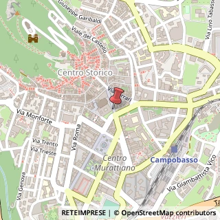 Mappa Piazza Gabriele Pepe, 16, 86100 Campobasso, Campobasso (Molise)