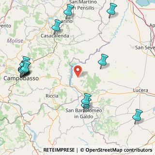 Mappa Contrada Porcile, 71035 Celenza Valfortore FG, Italia (24.82933)