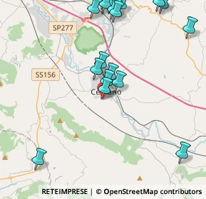 Mappa Via Colle Campanaro, 03023 Ceccano FR, Italia (5.531)