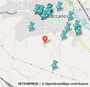 Mappa Via Colle Campanaro, 03023 Ceccano FR, Italia (0.6435)