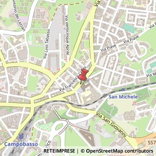 Mappa Piazza San Francesco, 9, 86100 Campobasso, Campobasso (Molise)