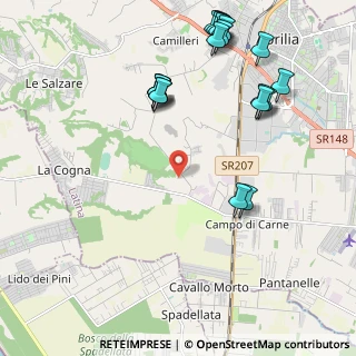 Mappa Via della Cogna, 04011 Aprilia LT, Italia (2.718)