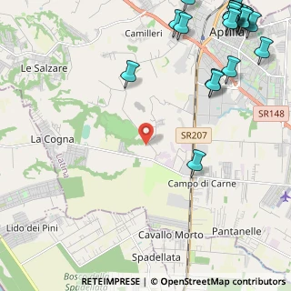 Mappa Via della Cogna, 04011 Aprilia LT, Italia (3.847)