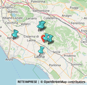 Mappa 04013 Cisterna di Latina LT, Italia (9.67545)