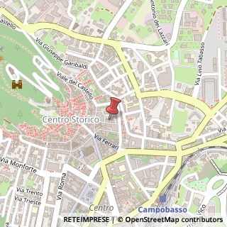 Mappa Via Larino, 7, 86100 Campobasso, Campobasso (Molise)