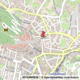 Mappa Via Antonio Cardarelli, 68, 86100 Campobasso, Campobasso (Molise)