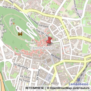 Mappa Vico Persichillo, 1, 86100 Campobasso, Campobasso (Molise)
