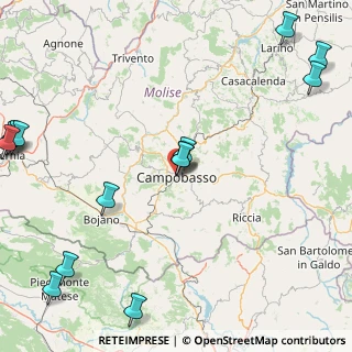 Mappa Via Michelangelo Ziccardi, 86100 Campobasso CB, Italia (26.15286)