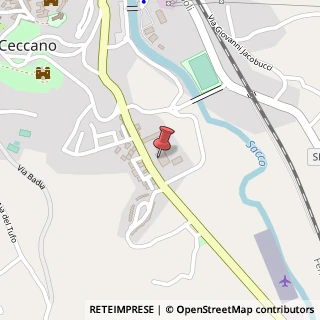 Mappa Via Gaeta, 19, 03023 Ceccano, Frosinone (Lazio)