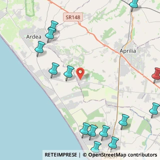 Mappa Via Garga, 04011 Aprilia LT, Italia (6.87071)