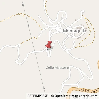 Mappa Via Statale, 47, 86070 Montaquila, Isernia (Molise)