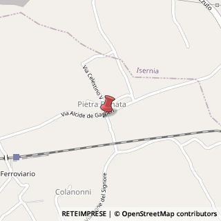 Mappa Via Alcide De Gasperi, 20/B, 86070 Sant'Agapito, Isernia (Molise)