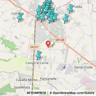 Mappa Via dei Giardini, 04011 Aprilia LT, Italia (3.0865)
