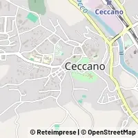 Karte Ceccano