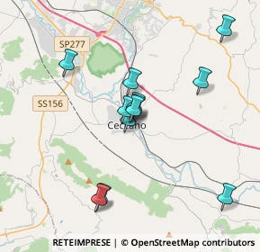 Mappa Piazza Madonnella, 03023 Ceccano FR, Italia (3.4325)