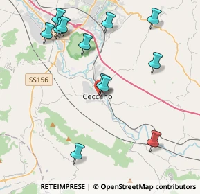 Mappa Piazza Madonnella, 03023 Ceccano FR, Italia (4.81167)