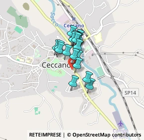 Mappa Piazza Madonnella, 03023 Ceccano FR, Italia (0.2805)