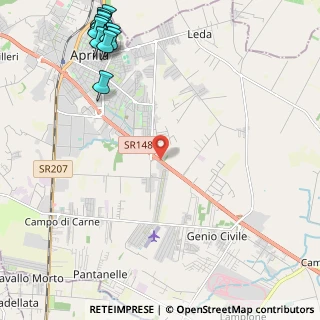 Mappa Via Pontina Km 48, 04011 Aprilia LT, Italia (3.52818)