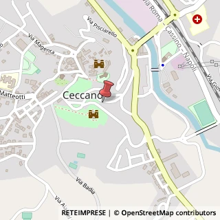 Mappa Viale della Liberta, 46, 03023 Ceccano, Frosinone (Lazio)