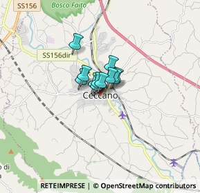 Mappa Viale della Liberta, 03023 Ceccano FR, Italia (0.65545)