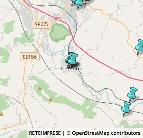 Mappa Viale della Liberta, 03023 Ceccano FR, Italia (6.582)