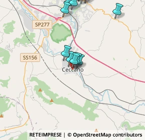 Mappa Viale della Liberta, 03023 Ceccano FR, Italia (6.064)