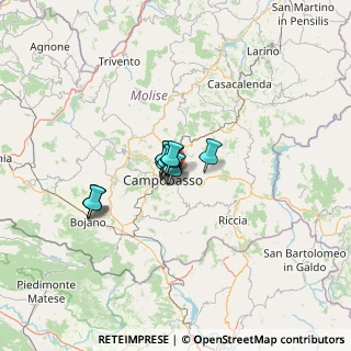 Mappa Contrada Colle dell'Orso, 86100 Campobasso CB, Italia (7.08846)
