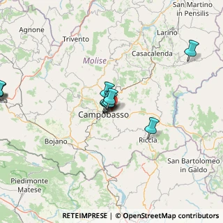 Mappa Contrada Colle dell'Orso, 86100 Campobasso CB, Italia (15.84182)