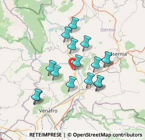 Mappa Via L. Da Vinci, 86070 Montaquila IS, Italia (6.41188)