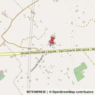Mappa via Provinciale Cavallino San Cesario, 7, 73020 Cavallino, Lecce (Puglia)