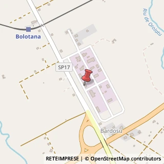 Mappa Via Zona Industriale, 08011 Bolotana, Nuoro (Sardegna)