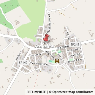 Mappa 73029 Acquarica di Lecce LE, Italia, 73029 Vernole, Lecce (Puglia)