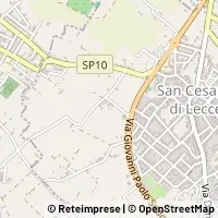 Karta San Cesario di Lecce