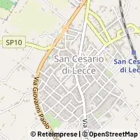 Karte San Cesario di Lecce